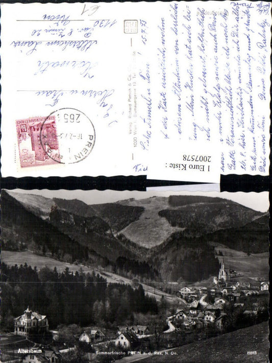 2007578,Prein an d. Rax Totale m. Altersheim