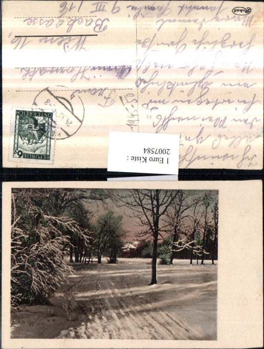 2007584,Winterlandschaft Wegpartie