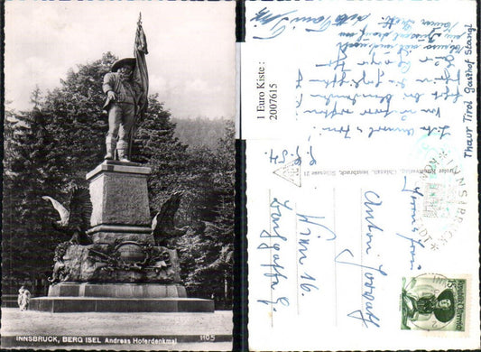 2007615,Innsbruck Berg Isel Andreas Hofer-Denkmal
