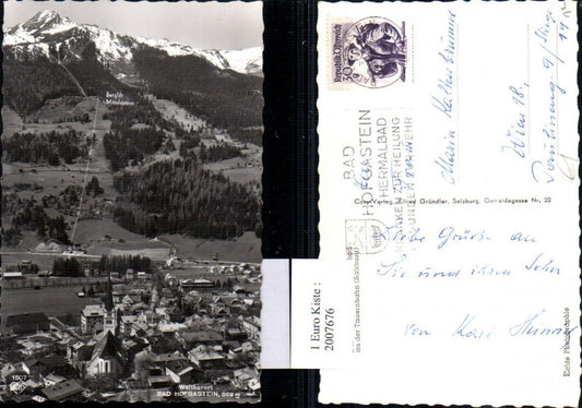 2007676,Bad Hofgastein Totale m. Berglift Bergkulisse pub Cosy 1507