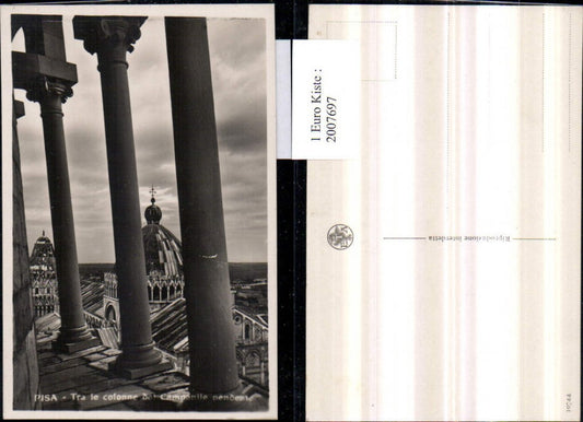 2007697,Pisa Tra le colonne del Campanile pendente Motiv Säulen