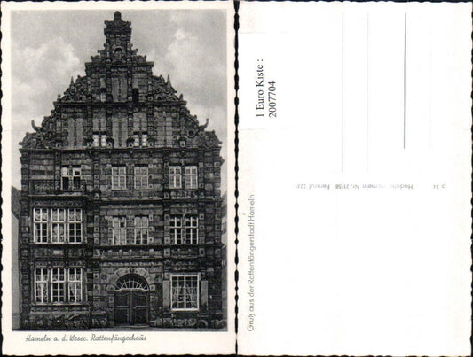 2007704,Hameln an d. Weser Rattenfängerhaus