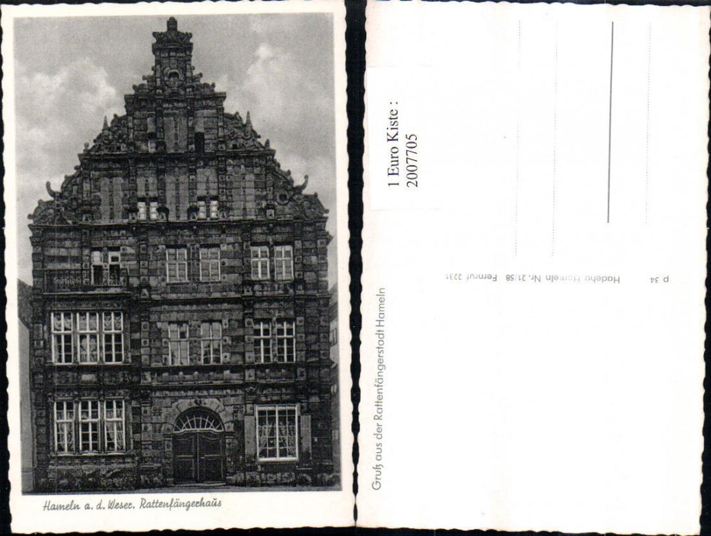 2007705,Hameln an d. Weser Rattenfängerhaus