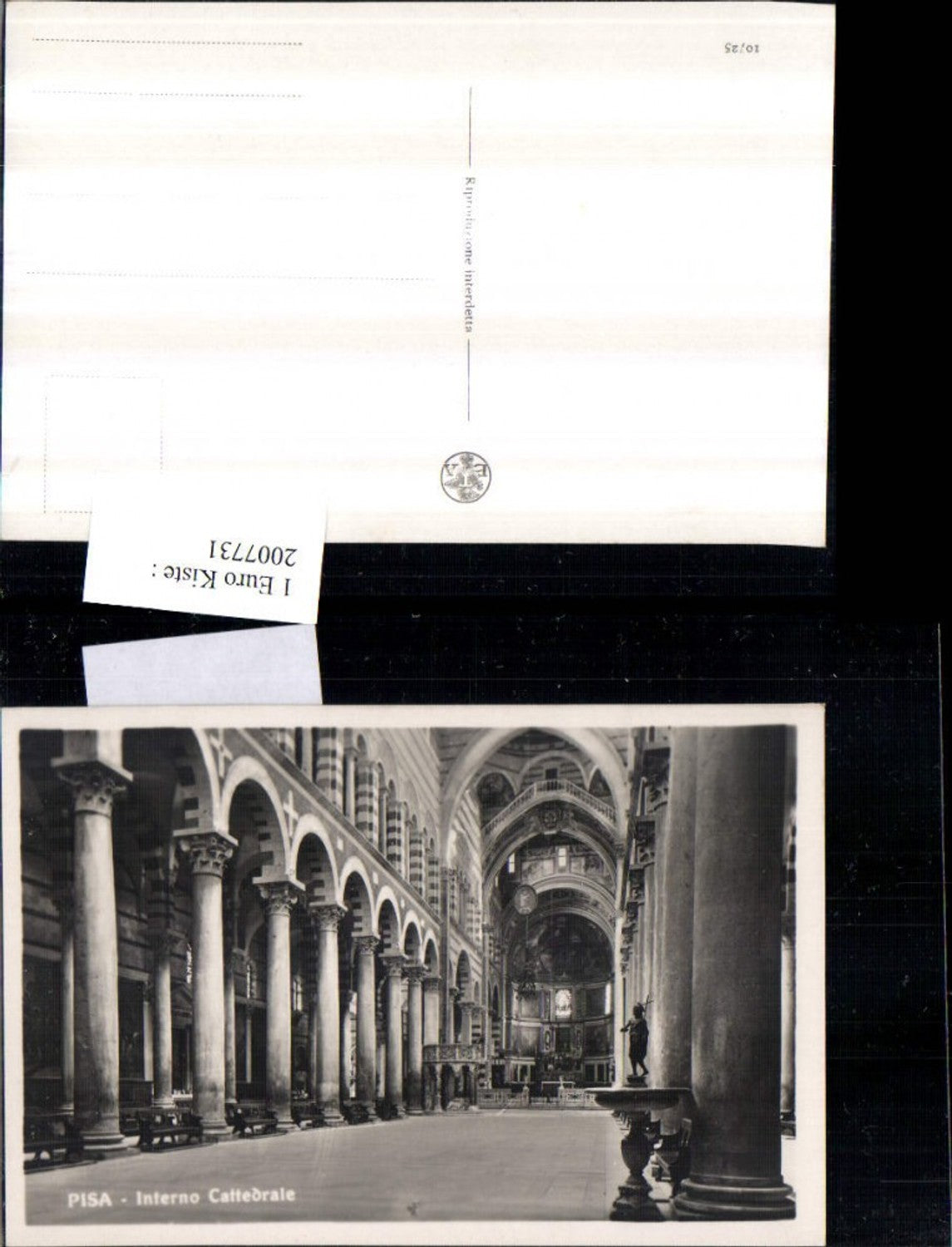 2007731,Pisa Interno Cattedrale Kirche Innenansicht