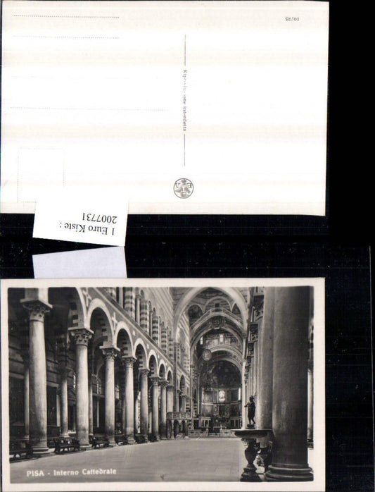 2007731,Pisa Interno Cattedrale Kirche Innenansicht