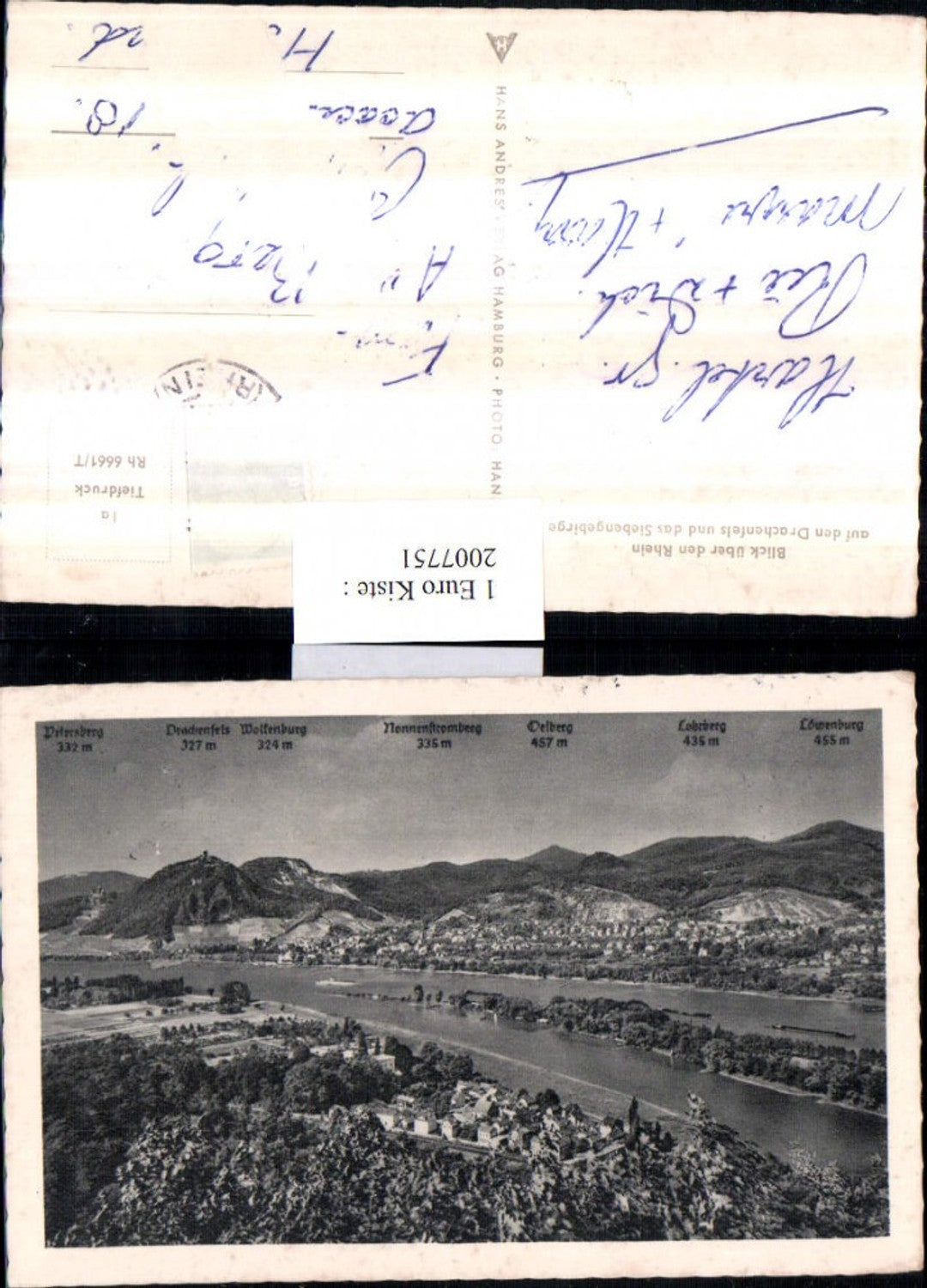 2007751,Blick über den Rhein auf d. Drachenfels u. Siebengebirge