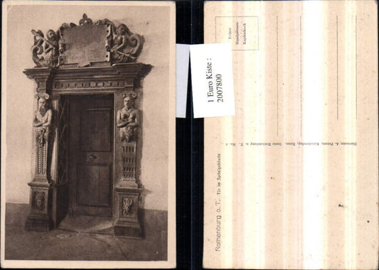 2007800,Rothenburg ob d. Tauber Tür im Spitalgebäude