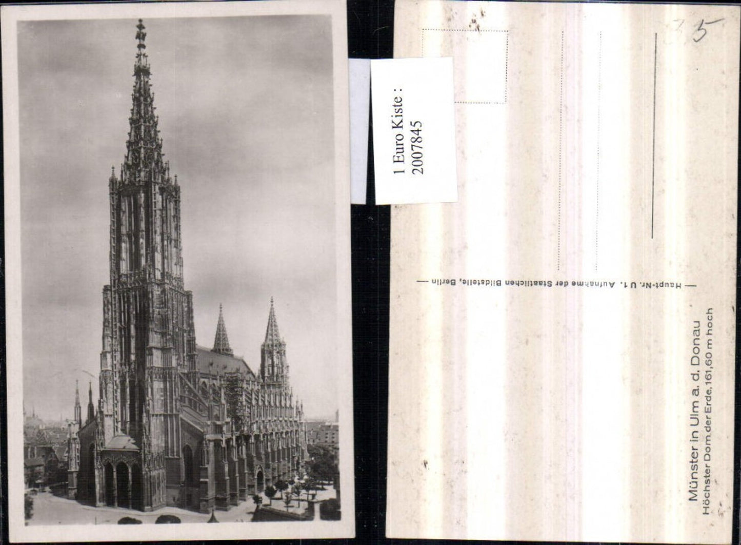 2007845,Ulm an d. Donau Münster Dom