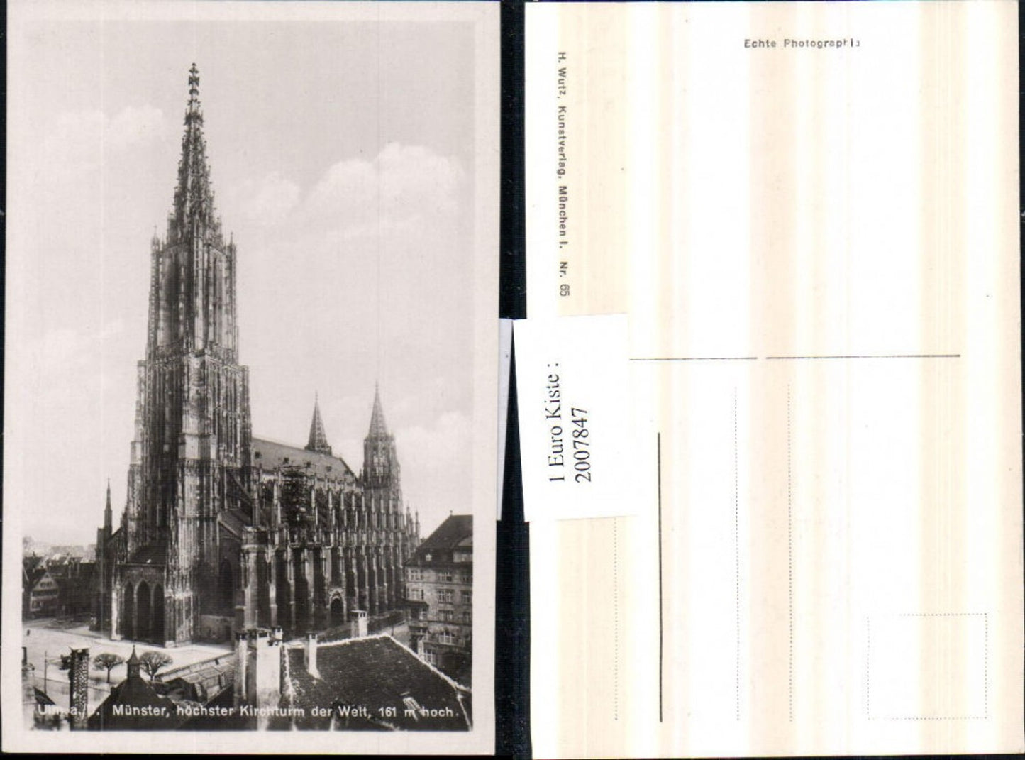 2007847,Ulm an d. Donau Münster Dom
