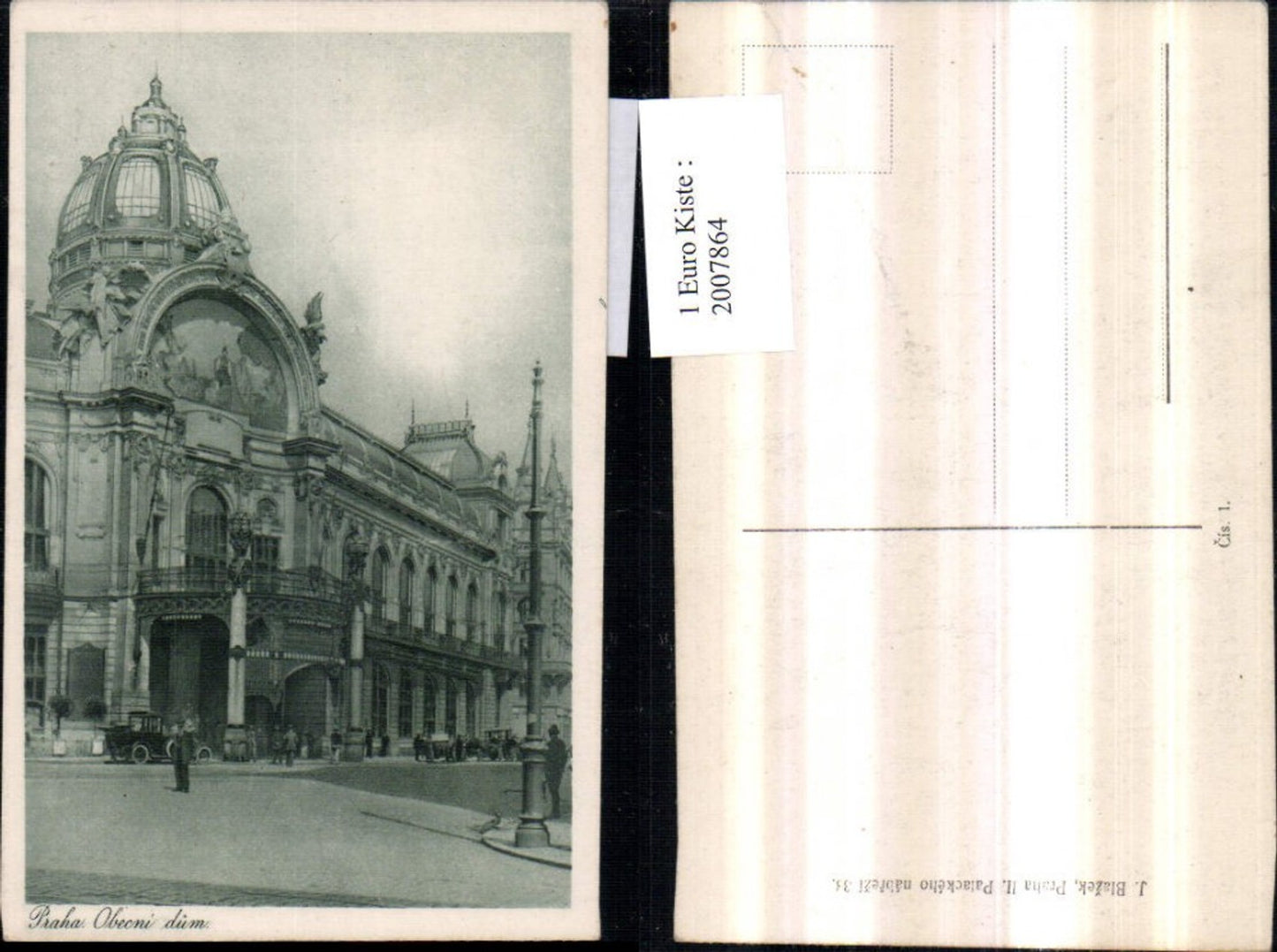 2007864,Praha Prag Obecni dum Gemeindehaus