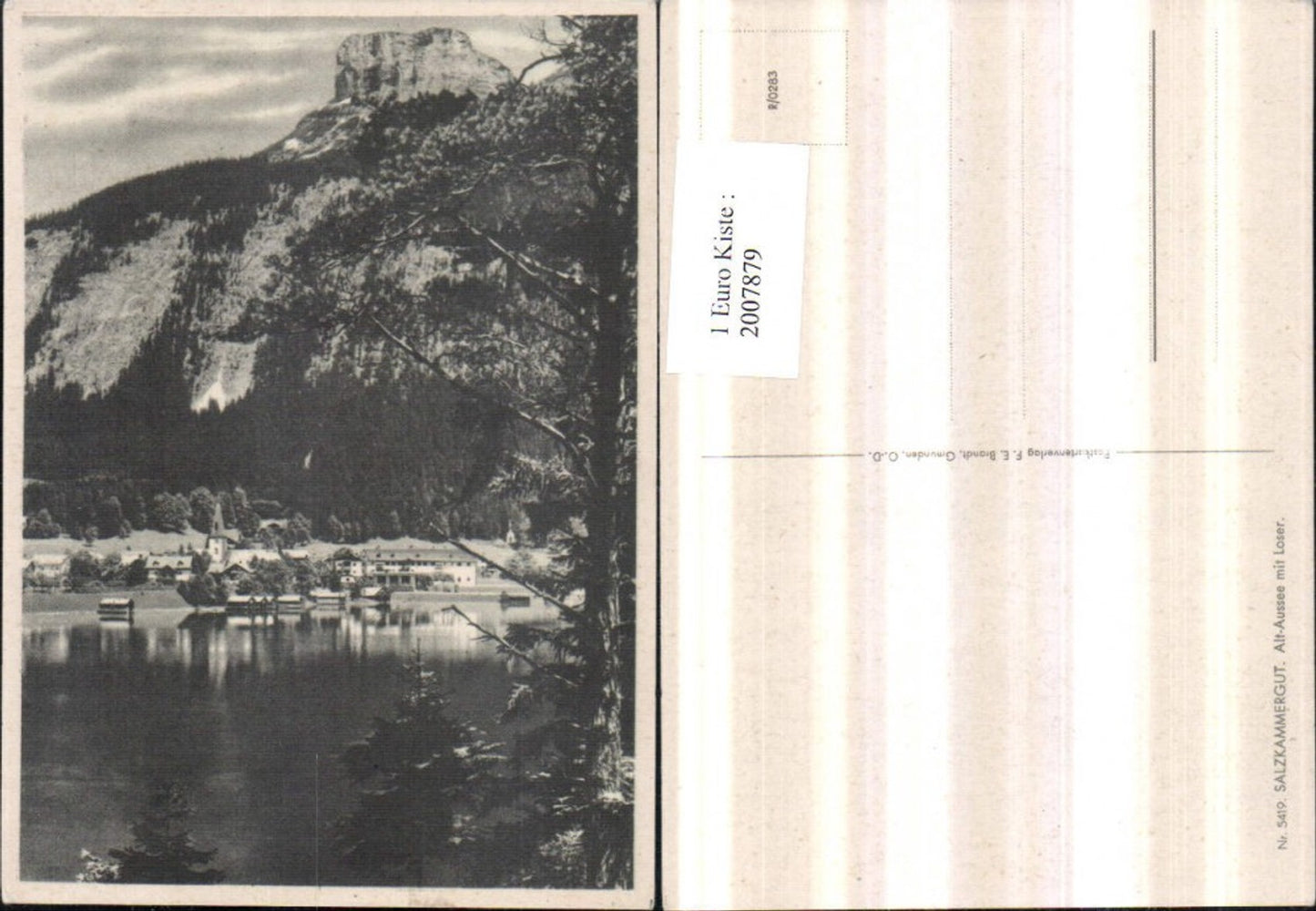 2007879,Alt-Ausee Altausee Teilansicht m. Loser