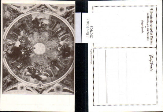 2007908,Zisterzienserpropstei Birnau b. Überlingen am Bodensee Kuppelfresko