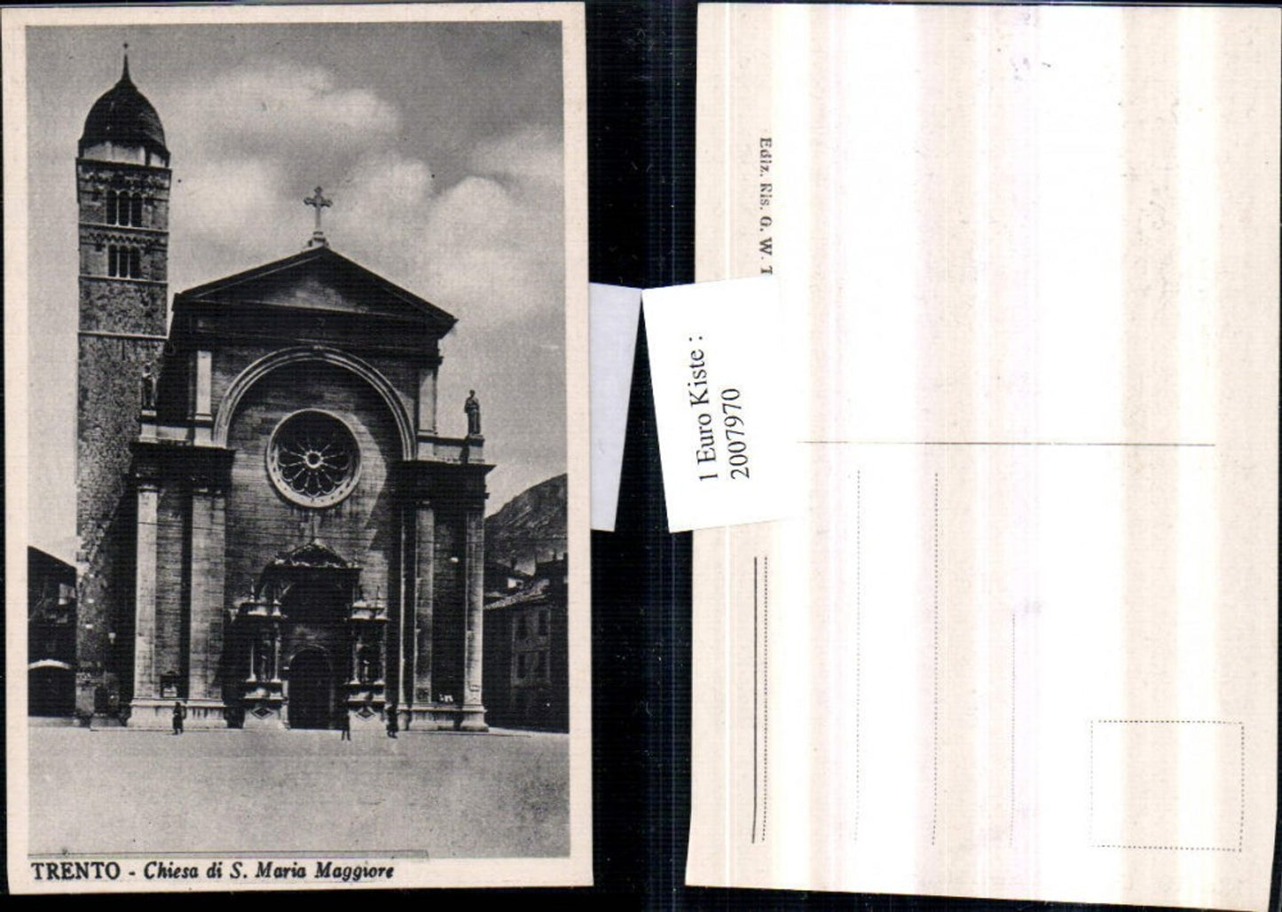 2007970,Trento Trient Chiesa di S. Maria Maggiore Kirche