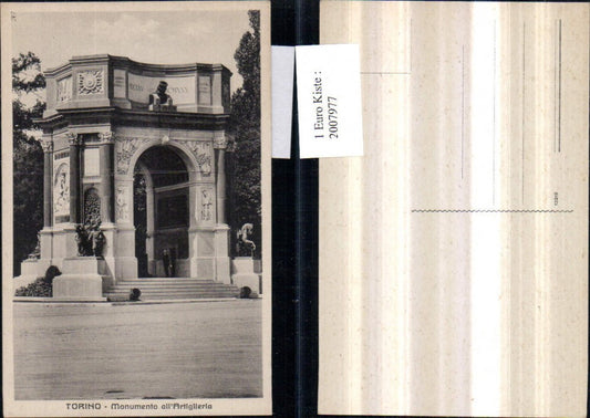 2007977,Torino Turin Monumento all'Artiglieria Denkmal