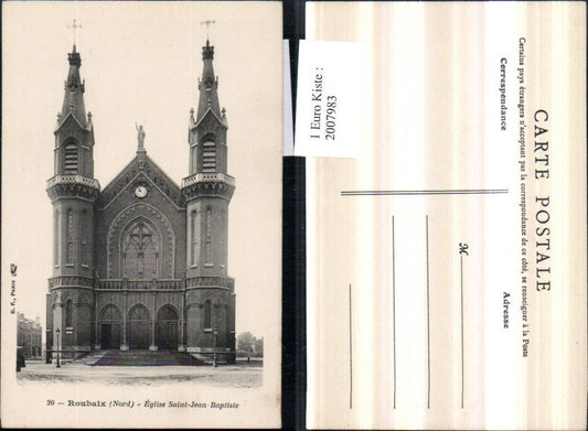 2007983,Roubaix Eglise Saint-Jean-Baptiste Kirche