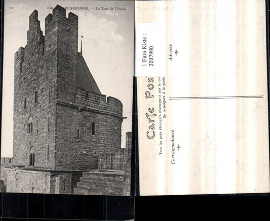 2007990,Cite de Carcassonne La Tour de Treseau