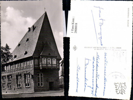 2008018,Goslar im Harz Brusttuch Hausansicht
