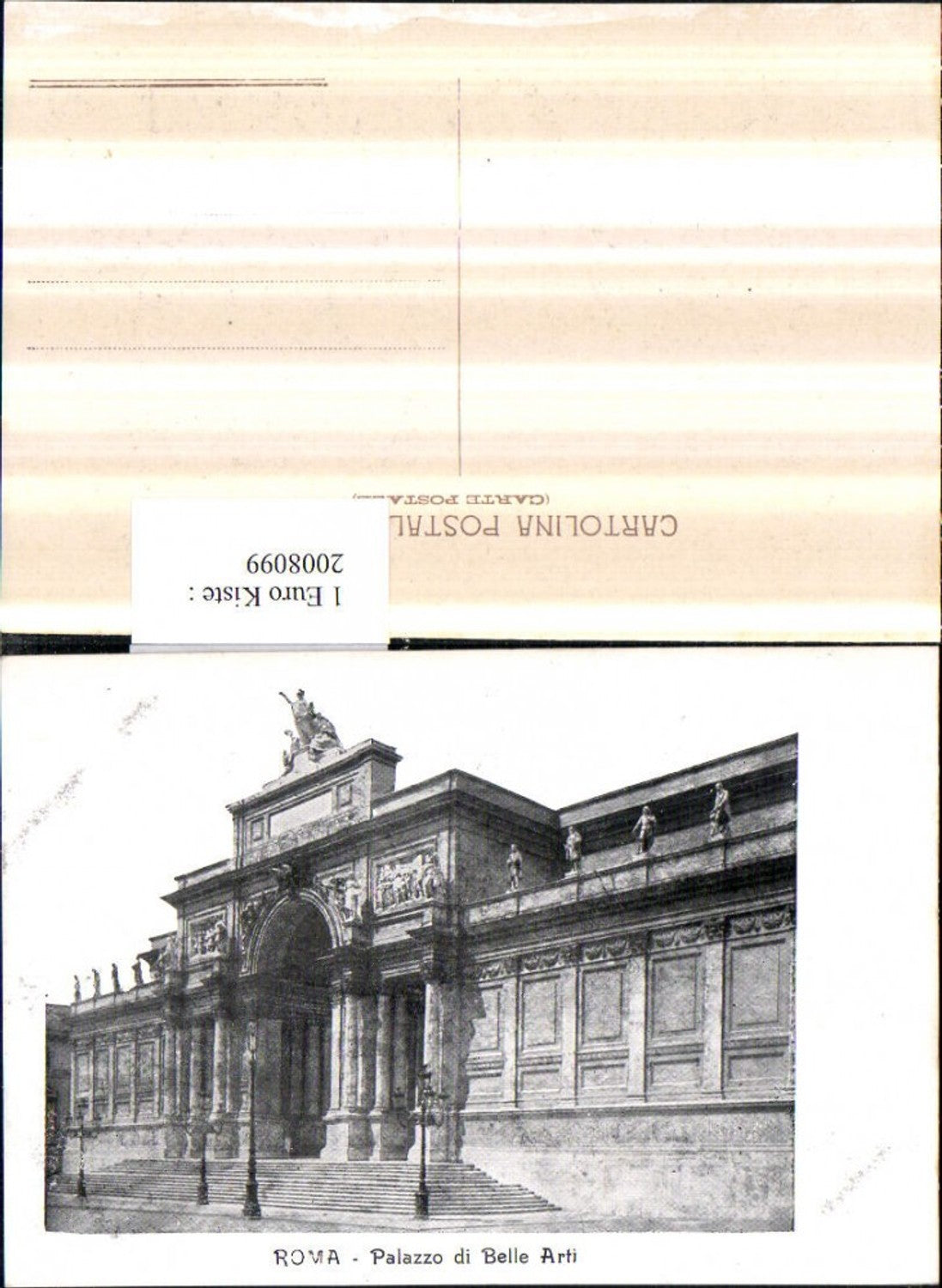 2008099,Roma Rom Palazzo di Belle Arti Palast