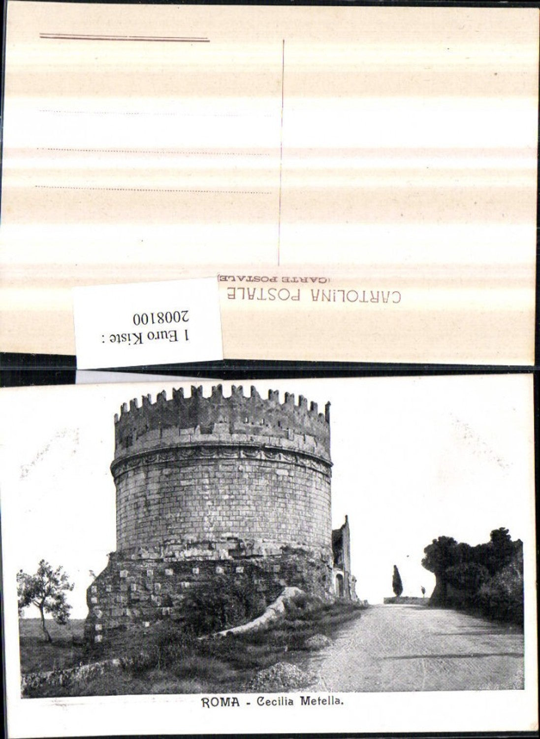 2008100,Roma Rom Cecilia Metella Grabmal