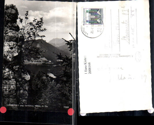 2008168,Lunzersee See b. Lunz geg. Ötscher Bergkulisse