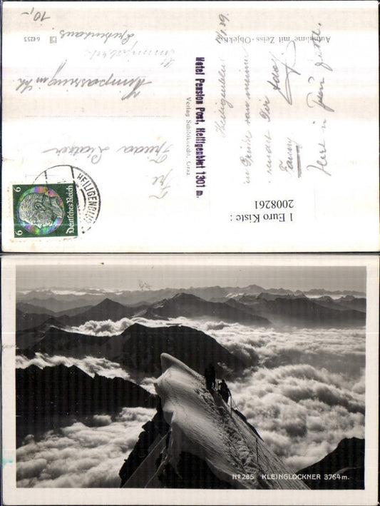 2008261,Kleinglockner Bergkulisse Nebelmeer b. Kals am Großglockner