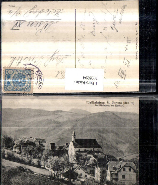 2008294,St. Corona Totale b. Kirchberg am Wechsel
