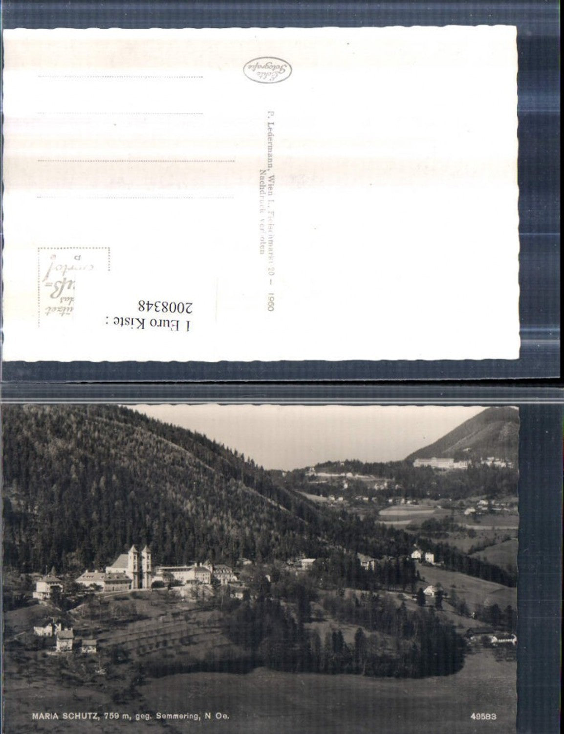 2008348,Maria Schutz am Semmering Totale geg. Semmering