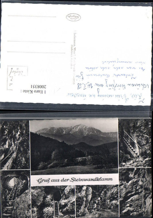 2008351,Gruß aus d. Steinwandklamm b. Weißenbach an d. Triesting Mehrbildkarte