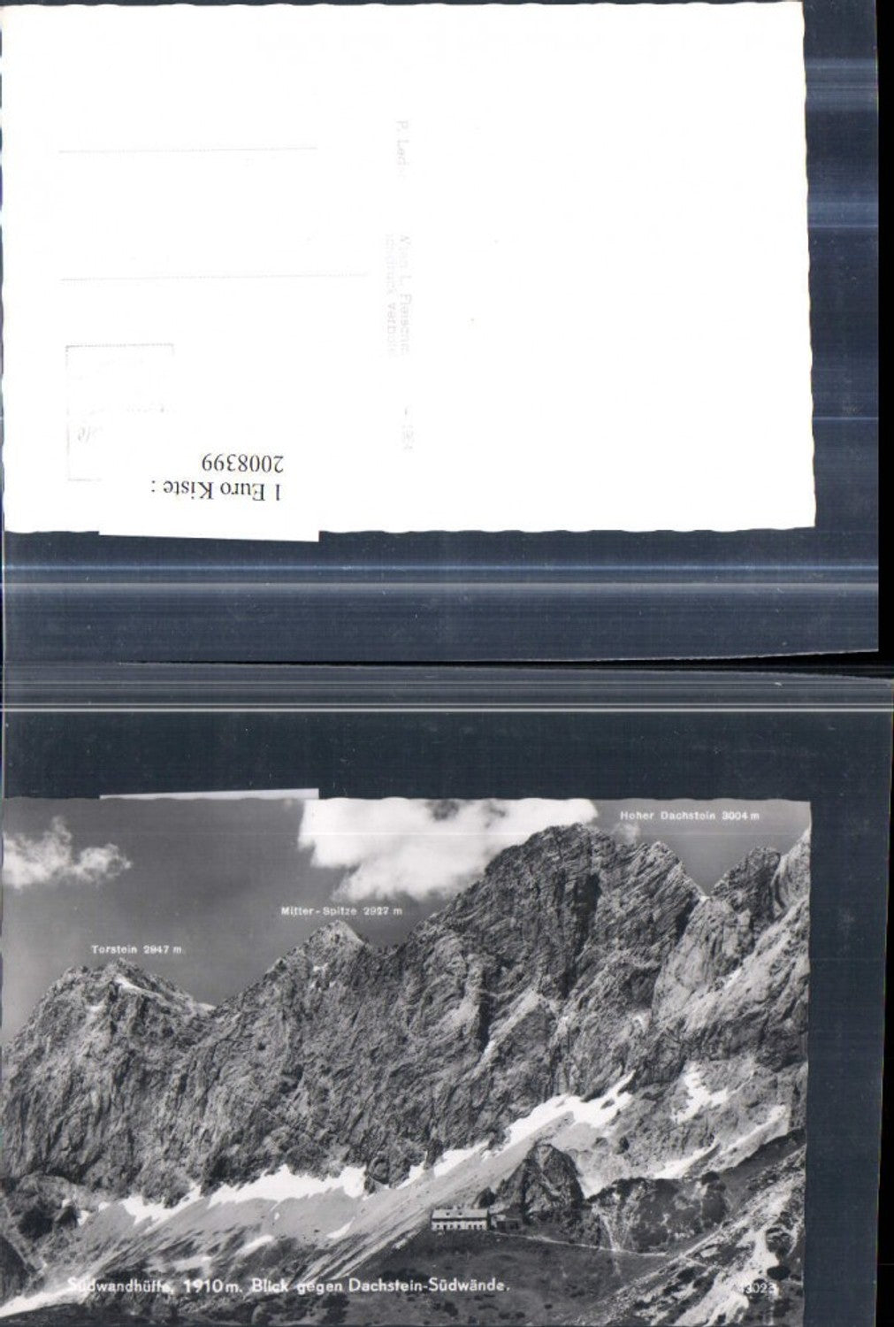 2008399,Südwandhütte Berghütte geg. Dachstein-Südwände Bergkulisse b. Ramsau