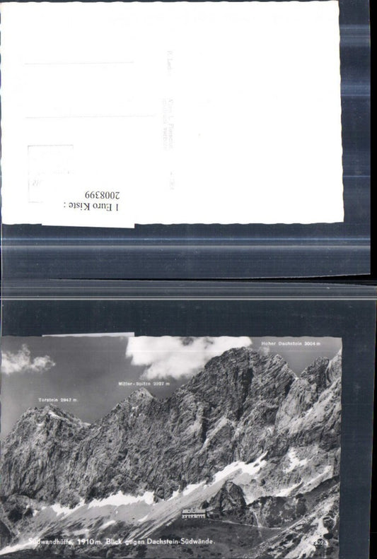2008399,Südwandhütte Berghütte geg. Dachstein-Südwände Bergkulisse b. Ramsau