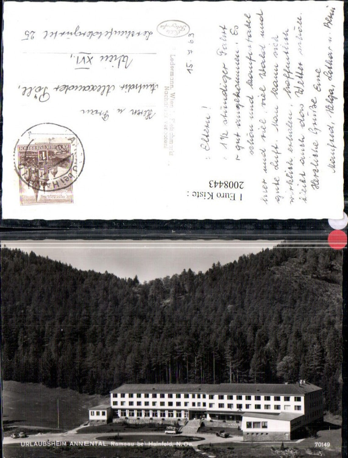 2008443,Ramsau b. Hainfeld Urlaubsheim Annental