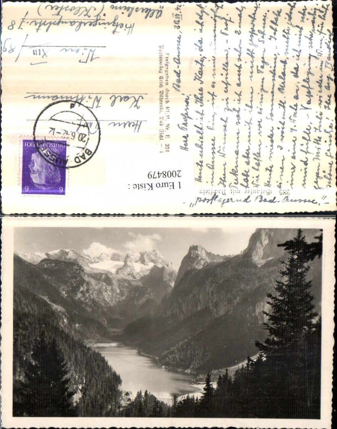 2008479,Gosausee See b. Gosau m. Dachstein Bergkulisse