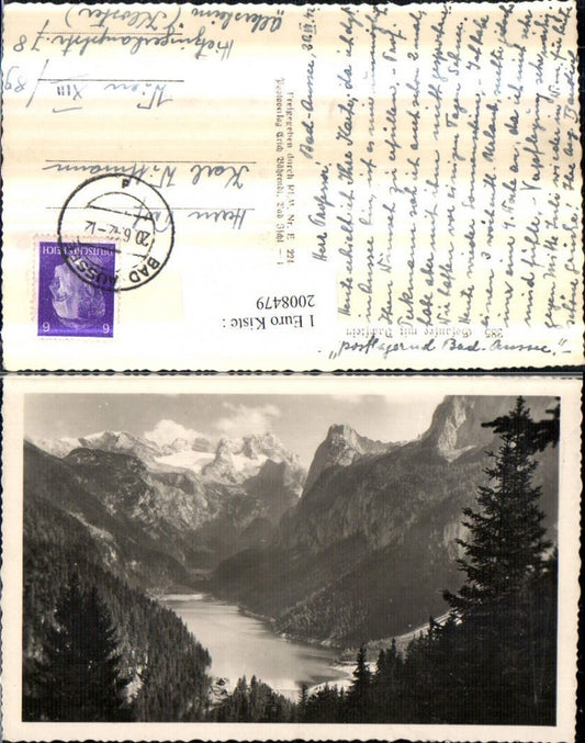 2008479,Gosausee See b. Gosau m. Dachstein Bergkulisse