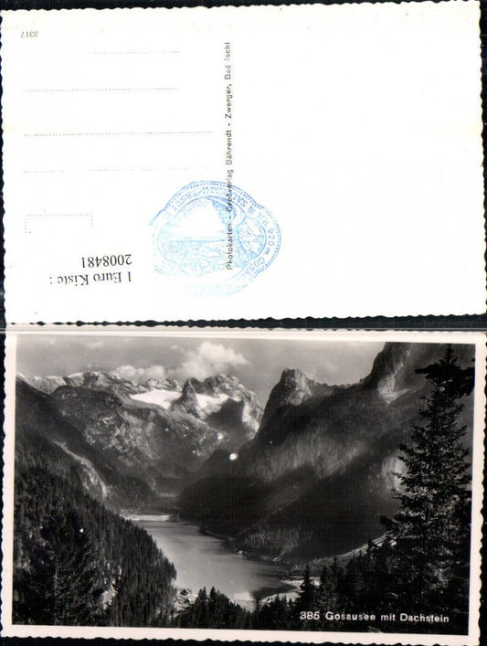 2008481,Gosausee See b. Gosau m. Dachstein Bergkulisse