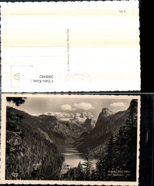 2008482,Gosausee See b. Gosau m. Dachstein Bergkulisse pub Cosy