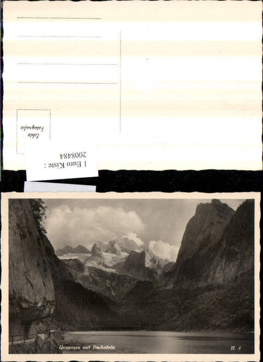 2008484,Gosausee See b. Gosau m. Dachstein Bergkulisse