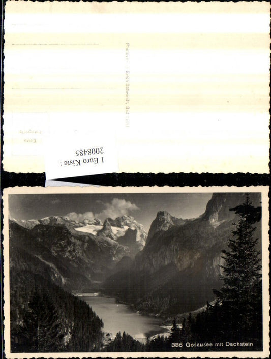 2008485,Gosausee See b. Gosau m. Dachstein Bergkulisse