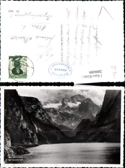 2008489,Gosausee See b. Gosau m. Dachstein Bergkulisse
