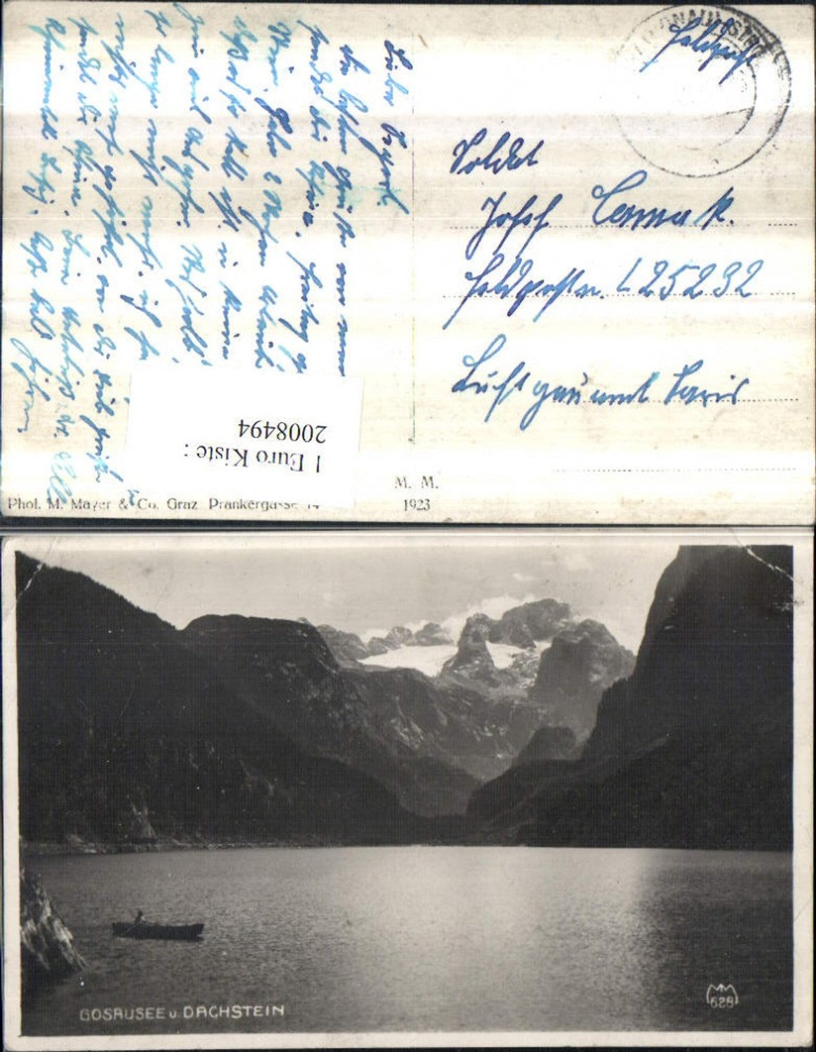 2008494,Gosausee See b. Gosau m. Dachstein Bergkulisse