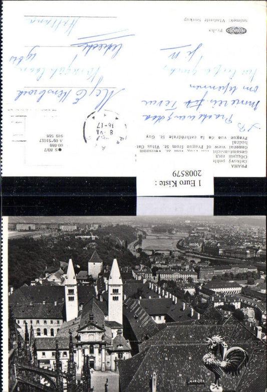 2008579,Praha Prag Totale vom St. Veitsdom