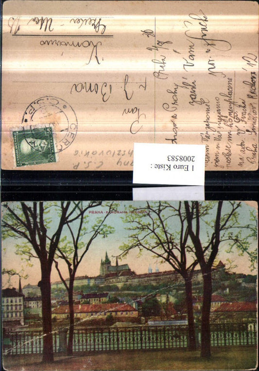 2008583,Praha Prag Panorama Hradcan Burg Hradschin