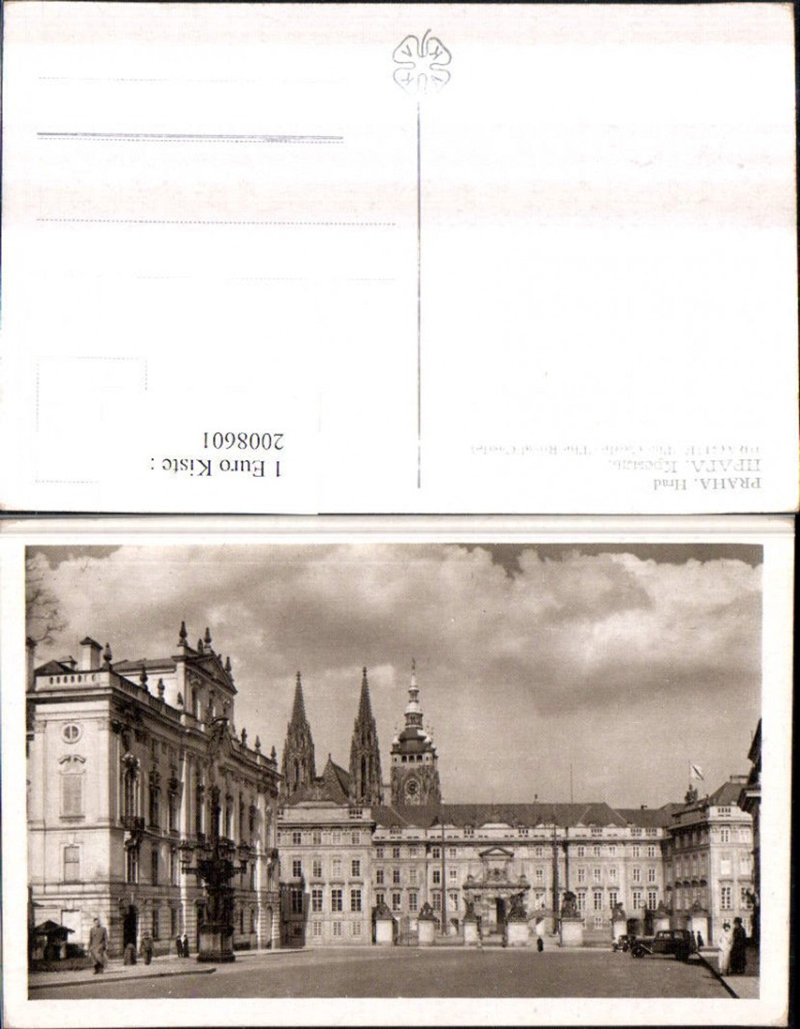 2008601,Praha Prag Hrad Burg Kirchentürme