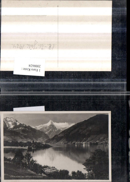 2008624,Zell am See Teilansicht m. Kitzsteinhorn Bergkulisse