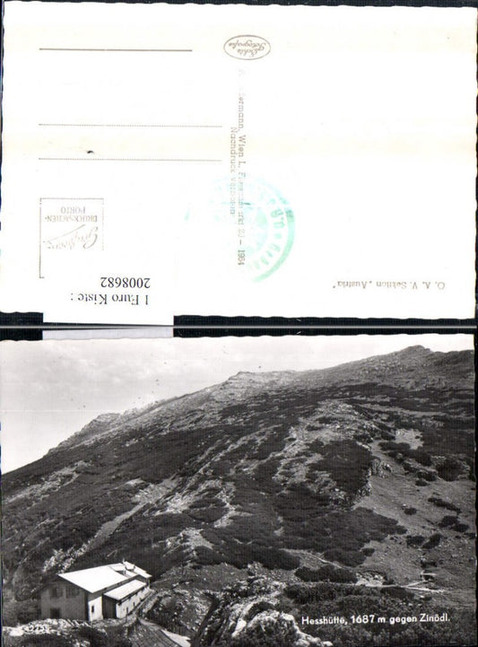 2008682,Hesshütte Berghütte geg. Zinödl b. Johnsbach