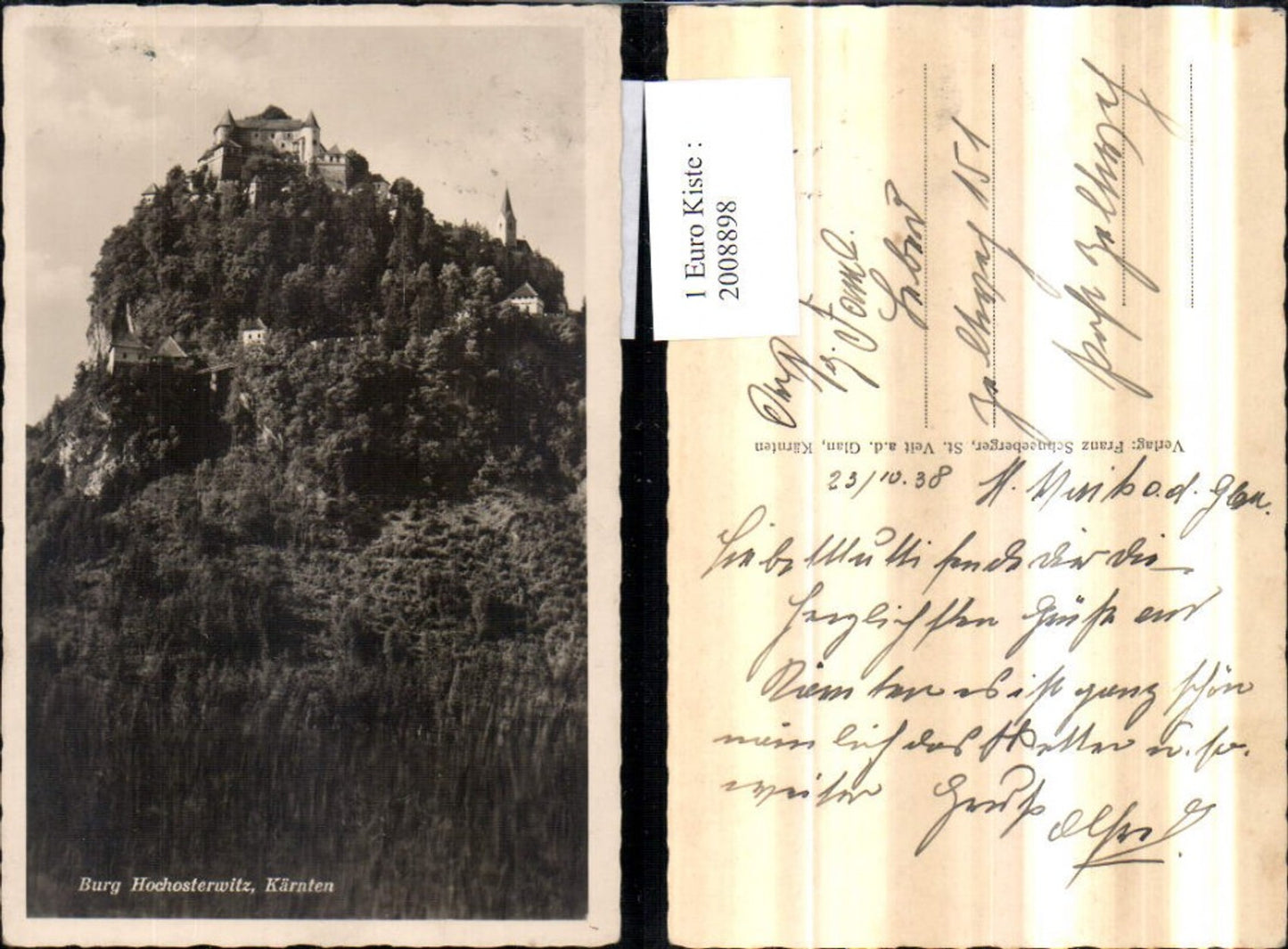 2008898,Burg Hochosterwitz in Kärnten b. St. Georgen am Längsee