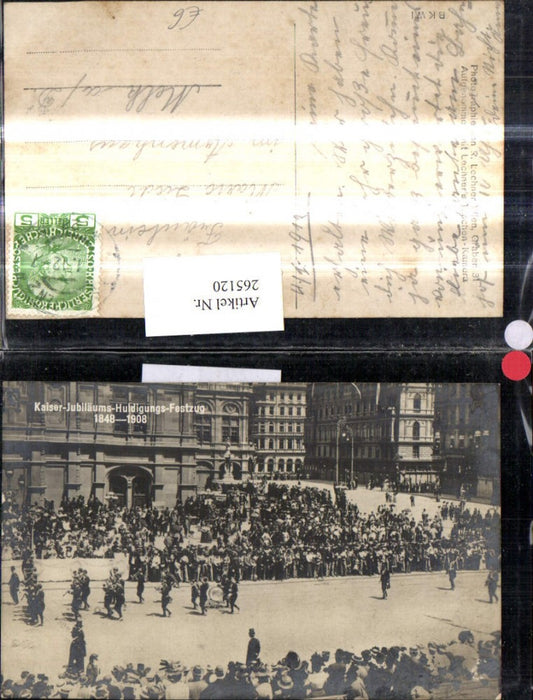 265120,Kaiser Jubiläums Huldigungs Festzug 1912 Adel Monarchie