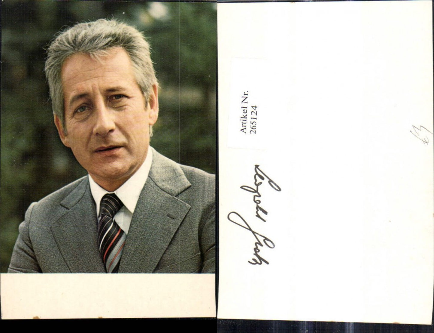 265124,Politiker Leopold Gratz SPÖ