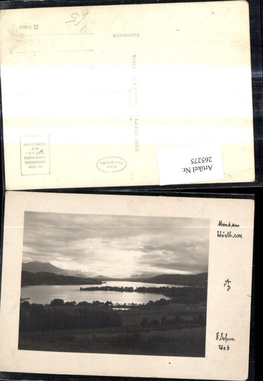 265275,Fotokunst Dr. Defner Ws 3 Abend a. Wörthersee