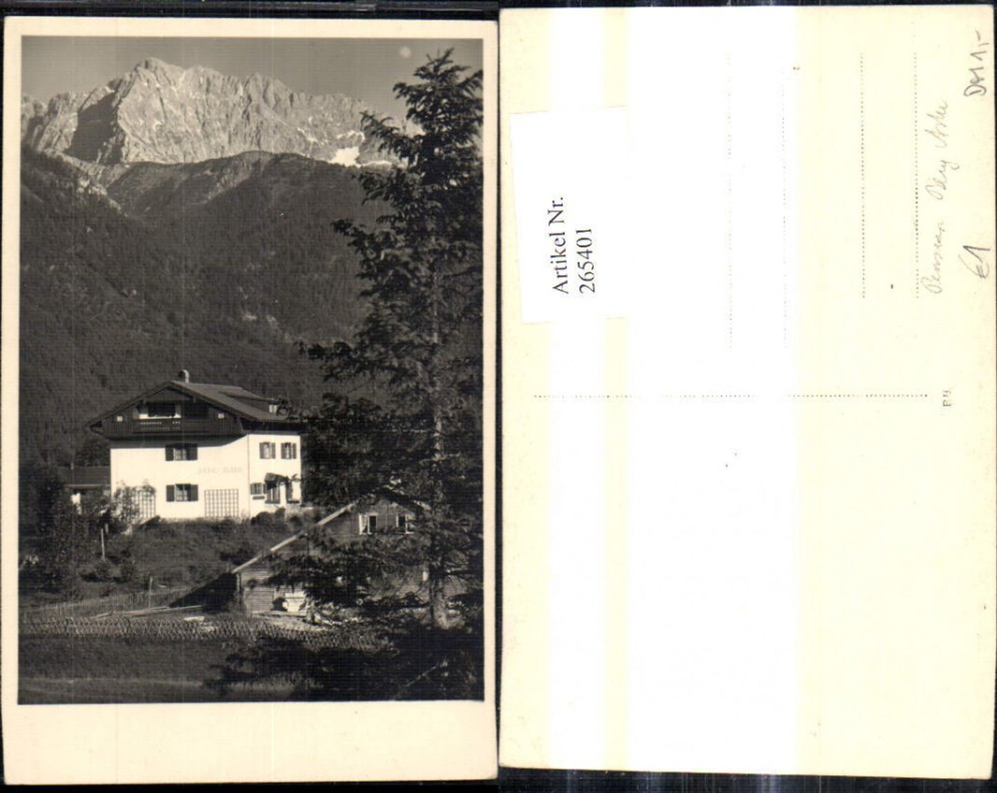 265401,Fotokunst Pension Berg Aster Bergkulisse