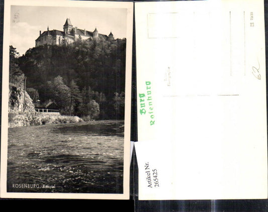 265425,Foto Ak Schloss Burg Rosenburg Rosenburg-Mold Kamptal